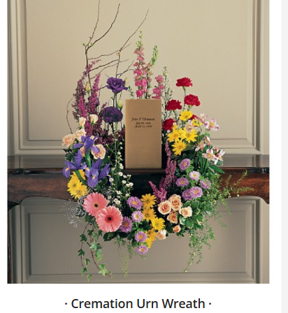 Cremation Urn Wreath