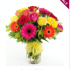 Roses and Gerbers